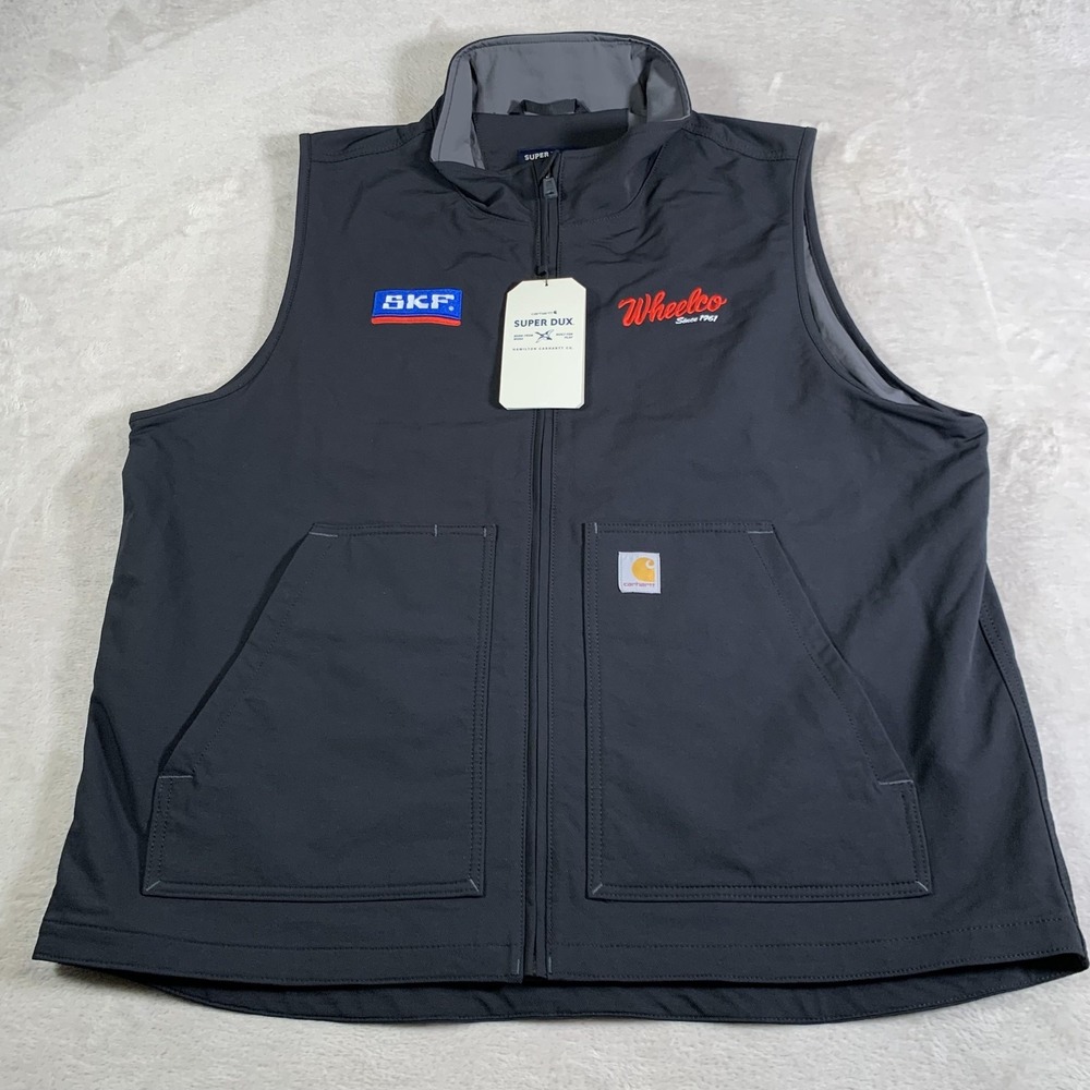 Carhartt Super Dux Softshell Vest Mens XL Lightweight Rain Defender OV5535-M NEW